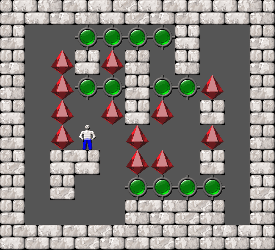 Sokoban Cosmac 8 level 39